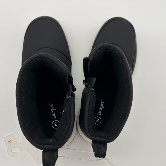 Kids' archie Puffer Boots Black - Cat & Jack - Picture 5 of 5